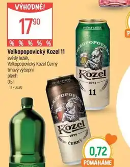 Globus Velkopopovický Kozel 11 nabídka
