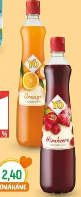 Globus YO sirup nabídka