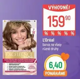 Globus L'Oréal barva na vlasy nabídka