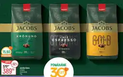 Globus Jacobs Káva zrnková nabídka