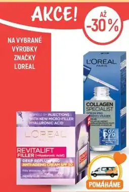 Globus Na vybrané výrobky značky l'oreal nabídka