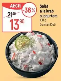 Globus Salát á la krab s jogurtem nabídka