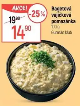 Globus Bagetová vajíčková pomazánka nabídka