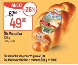 Globus Ölz Vánočka nabídka
