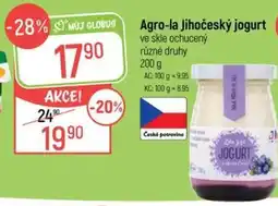 Globus Agro-la Jihočeský jogurt nabídka