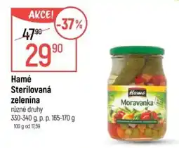 Globus Hamé Sterilovaná zelenina nabídka