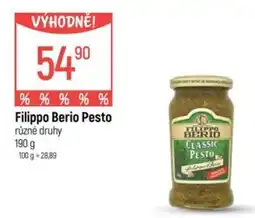 Globus Filippo Berio Pesto nabídka