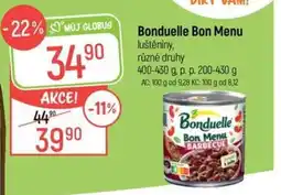 Globus Bonduelle Bon Menu nabídka