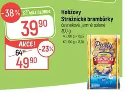 Globus Hobžovy Strážnické brambůrky nabídka