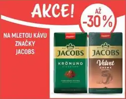Globus Na mletou kávu značky jacobs nabídka