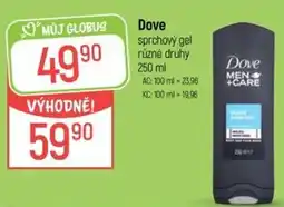 Globus Dove sprchový gel nabídka