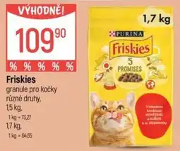 Globus Friskies granule pro kočky nabídka