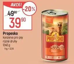 Globus Propesko konzerva pro psy 8 nabídka