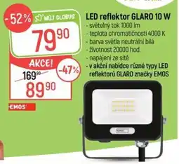Globus LED reflektor GLARO 10 W nabídka