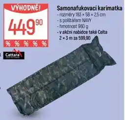Globus Samonafukovací karimatka nabídka