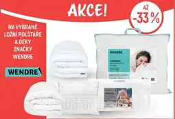 Globus Na vybrané ložní polštáře a deky značky wendre nabídka