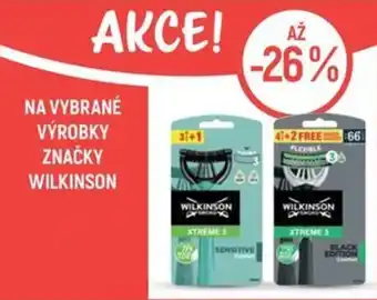 Globus Na vybrané výrobky značky wilkinson nabídka