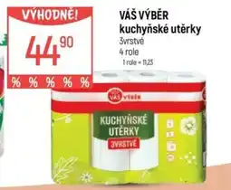 Globus VÁŠ VÝBĚR kuchyňské utěrky nabídka