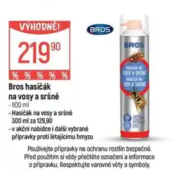 Globus Bros hasičák na vosy a sršně nabídka