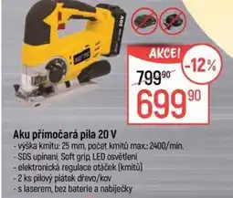 Globus Aku přímočará pila 20 V nabídka