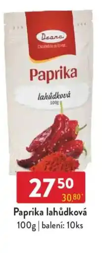 Qanto Paprika lahůdková nabídka