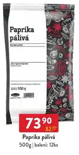 Qanto Paprika pálivá nabídka