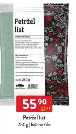 Qanto Petržel list nabídka