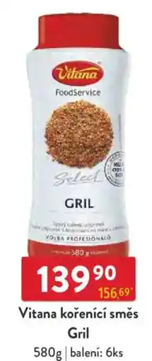 Qanto Vitana kořenící směs Gril nabídka