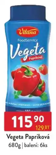 Qanto Vegeta Papriková nabídka