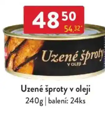 Qanto Uzené šproty v oleji nabídka