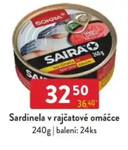 Qanto Sardinela v rajčatové omáčce nabídka