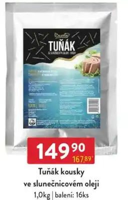 Qanto Tuňák kousky ve slunečnicovém oleji nabídka