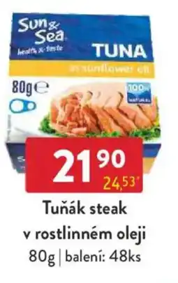 Qanto Tuňák steak v rostlinném oleji nabídka