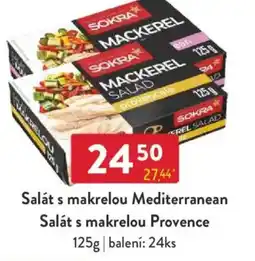 Qanto Salát s makrelou Mediterranean Salát s makrelou Provence nabídka