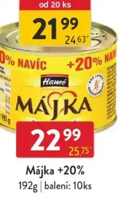 Qanto Hamé Májka +20% nabídka