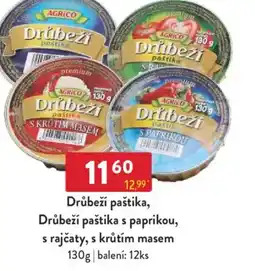 Qanto Drůbeží paštika, Drůbeží paštika s paprikou, s rajčaty, s krůtím masem nabídka