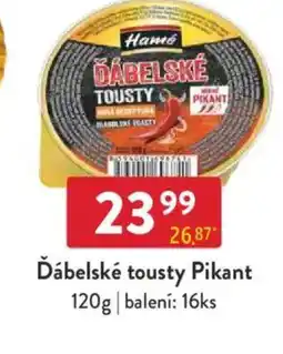 Qanto Hamé Ďábelské tousty Pikant nabídka