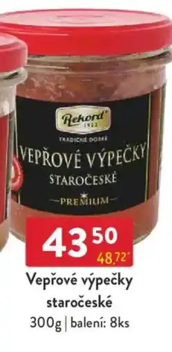Qanto Vepřové výpečky staročeské nabídka