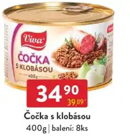 Qanto Viva Čočka s klobásou nabídka