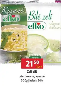 Qanto Zelí bílé sterilované, kysané nabídka