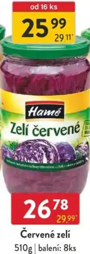 Qanto Hamé Červené zelí nabídka