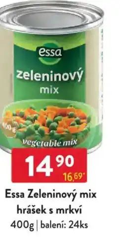 Qanto Essa Zeleninový mix hrášek s mrkví nabídka