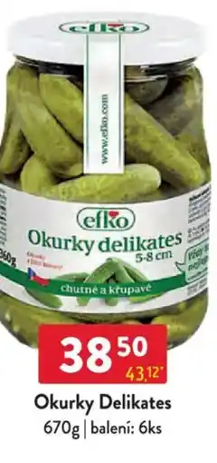 Qanto Okurky Delikates nabídka
