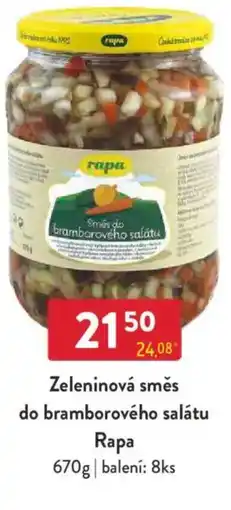 Qanto Zeleninová směs do bramborového salátu Rapa nabídka