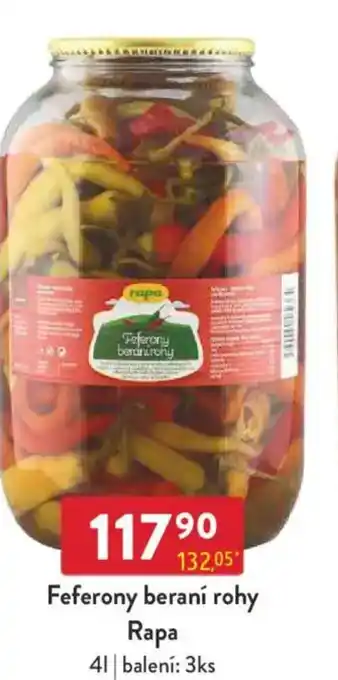 Qanto Feferony beraní rohy Rapa nabídka