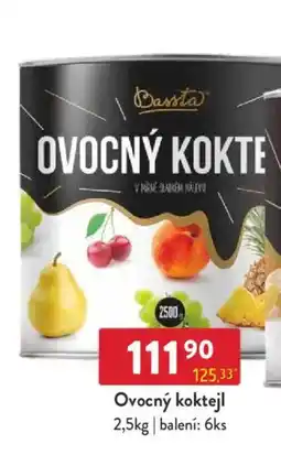 Qanto Ovocný koktejl Bassta nabídka