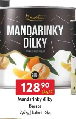 Qanto Mandarinky dílky Bassta nabídka