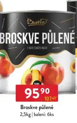 Qanto Broskve půlené nabídka