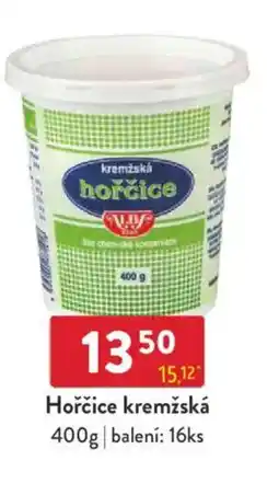 Qanto Hořčice kremžská nabídka
