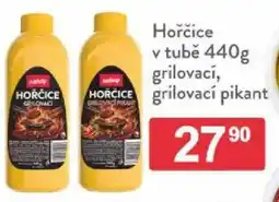 Qanto Hořčice v tubě grilovací, grilovací pikant nabídka